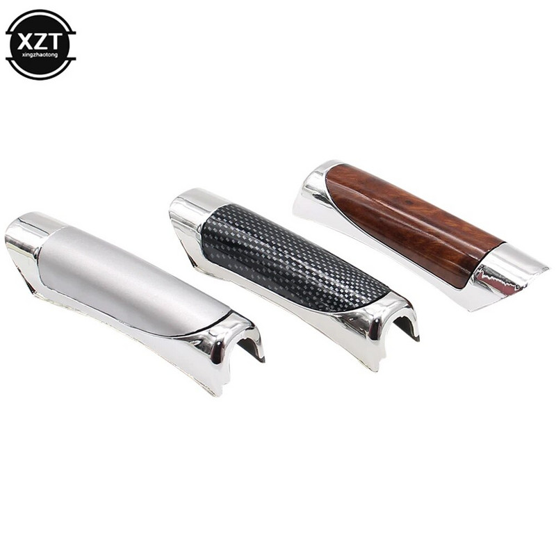 Universāls stilīgs automašīnas rokas bremžu oglekļa šķiedras aizsargpārsega salona dekors