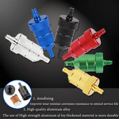 Universaalne 8 mm bensiinigaasi kütteõlifiltri puhastusvahend, CNC alumiiniumist mootorratta kasti mustuseratta ATV neljasisese õligaasi kütusefilter