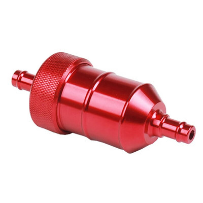 Universaalne 8 mm bensiinigaasi kütteõlifiltri puhastusvahend, CNC alumiiniumist mootorratta kasti mustuseratta ATV neljasisese õligaasi kütusefilter