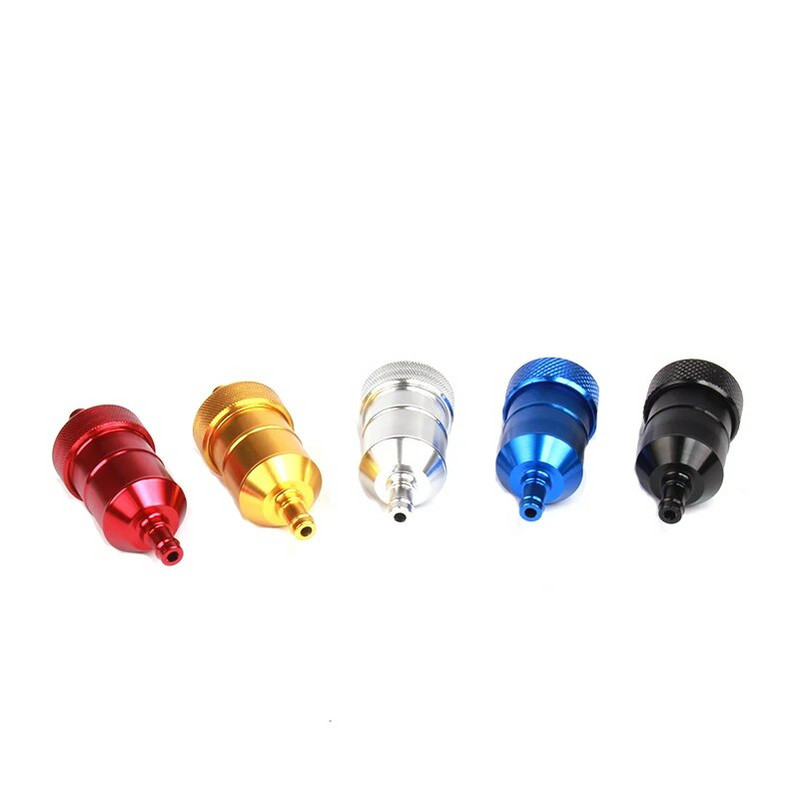 Universaalne 8 mm bensiinigaasi kütteõlifiltri puhastusvahend, CNC alumiiniumist mootorratta kasti mustuseratta ATV neljasisese õligaasi kütusefilter