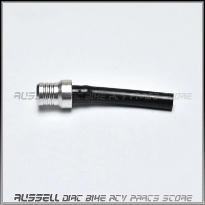 7 χρωμάτων Καπάκι ρεζερβουάρ καυσίμου βαλβίδας εξαερισμού Μαύρος σωλήνας CNC ATV Dirt ποδήλατο