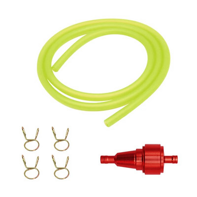 Sclmotos-6 mm mootorratta bensiinifilter CNC alumiiniumsulamist filter, modifitseeritud filtrielement, mustusepesa jalgratta mopeed