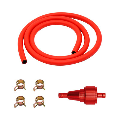 Sclmotos-6 mm mootorratta bensiinifilter CNC alumiiniumsulamist filter, modifitseeritud filtrielement, mustusepesa jalgratta mopeed