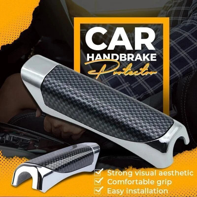 Car Handbrake Protector Hand Brake Set Universal Car Handbrake Sleeve Silicone Gel Cover Anti-Skid Auto Parking Brake Dropship