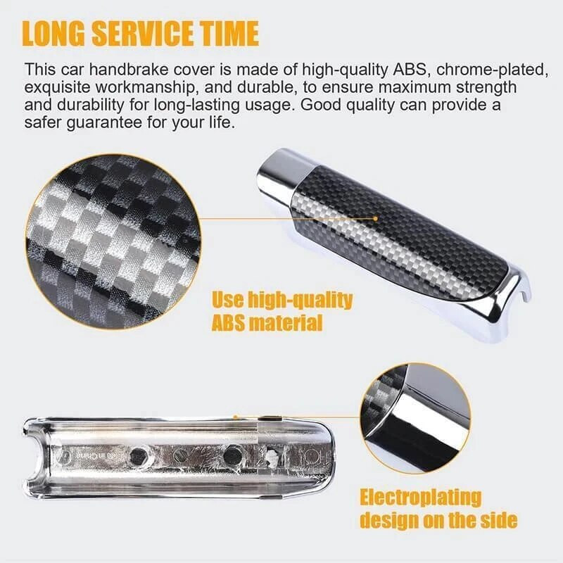 Protector de frână de mână pentru mașină Set frână de mână universală Manșon de frână de mână pentru mașină Husă cu gel de silicon Anti-alunecare Frână de parcare auto Dropship