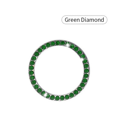 Kristallmootori süüde Üks klahv Start Stop Push Nupp Lüliti Kaitsekate Bling Tüdrukud Autotarvikud Autode sisekujundus