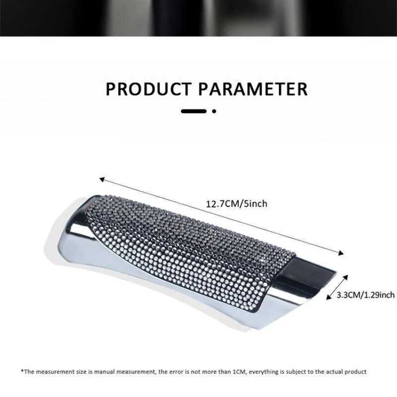 Crystal auto käsipiduri katted Universaalsed libisemisvastased automaatsed käiguvahetuskraed Auto Blingi sisetarvikud