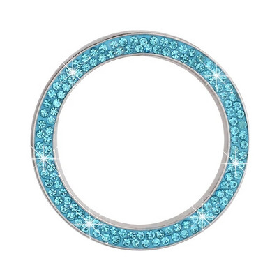 Dekoratsioonisõrmus Teemantkivist autodekoratsioon Ühe klõpsuga käivitusnupp Mootori käivitusseiskamislüliti nupu kate