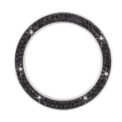 Dekoratsioonisõrmus Teemantkivist autodekoratsioon Ühe klõpsuga käivitusnupp Mootori käivitusseiskamislüliti nupu kate