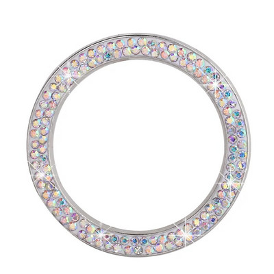 Dekoratsioonisõrmus Teemantkivist autodekoratsioon Ühe klõpsuga käivitusnupp Mootori käivitusseiskamislüliti nupu kate