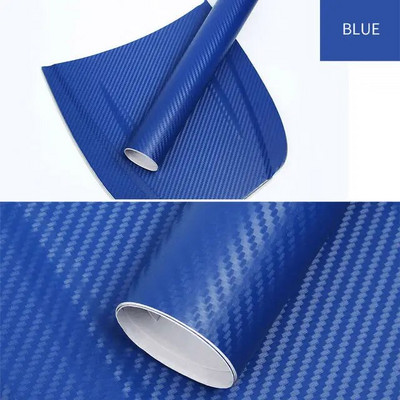 3D naljepnica od ugljičnih vlakana Višebojna rola folije Vinilna folija Naljepnice za stil interijera automobila Dekoracija motocikla Naljepnica za kožu prijenosnog računala