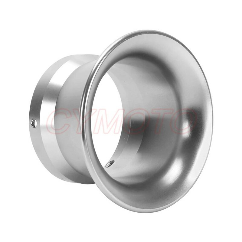 50 mm mootorratta karburaatori õhufiltri liidesega tuuletassi sarvi kiiruse virn