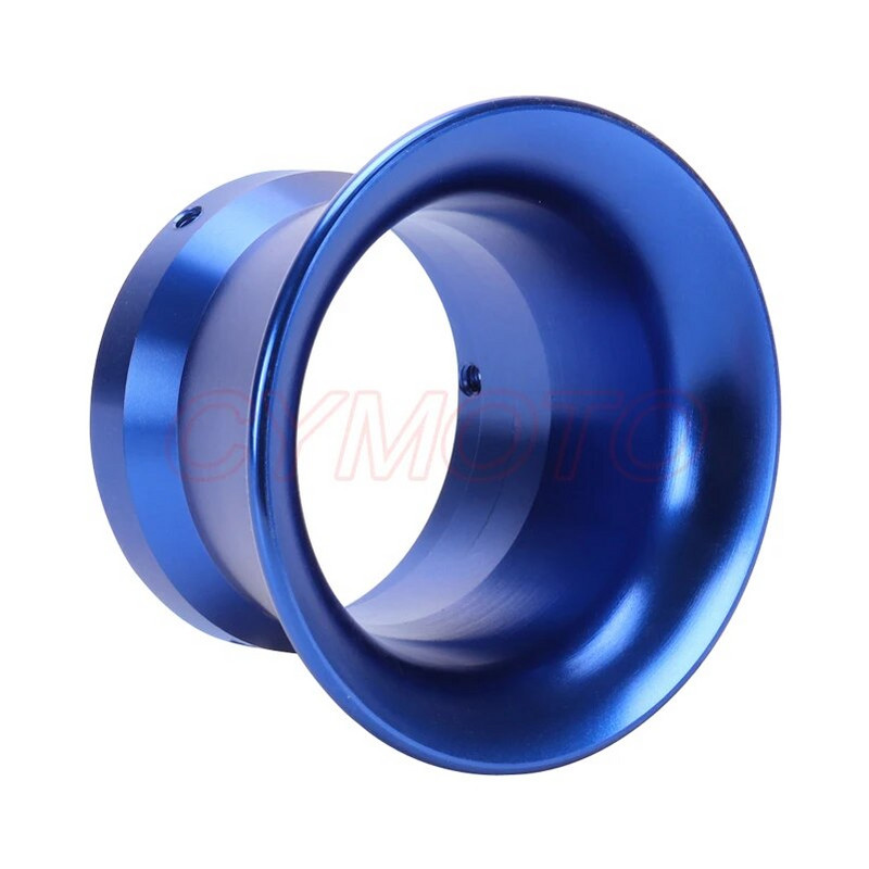 50 mm mootorratta karburaatori õhufiltri liidesega tuuletassi sarvi kiiruse virn