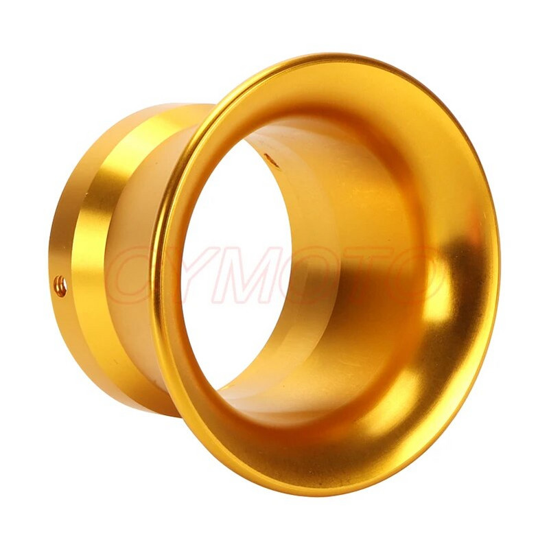 50 mm mootorratta karburaatori õhufiltri liidesega tuuletassi sarvi kiiruse virn