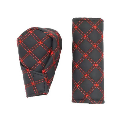 2GB/Set Automóvil Gear Shift Collars Rokas bremzes vāks Auto Universāls aizsargs Case Voiture Accessories Intérieur 자동차 용품 베스트