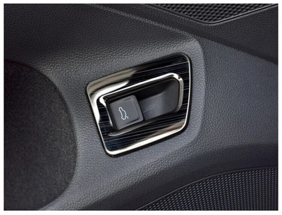 Από ανοξείδωτο ατσάλι Αυτοκόλλητο κάλυμμα επένδυσης πλαισίου πίσω κιβωτίου ουράς αυτοκινήτου πίσω πορτμπαγκάζ Car Styling για VW Passat B8 2016-2018