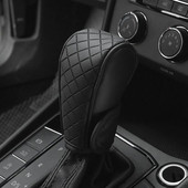 Κάλυμμα χειρολαβής αλλαγής ταχυτήτων αυτοκινήτου PU Δερμάτινο αντιολισθητικό Διακοσμητικό πόμολο αλλαγής ταχυτήτων Προστατευτικό κάλυμμα γενικής χρήσης Αξεσουάρ εσωτερικού αυτοκινήτου