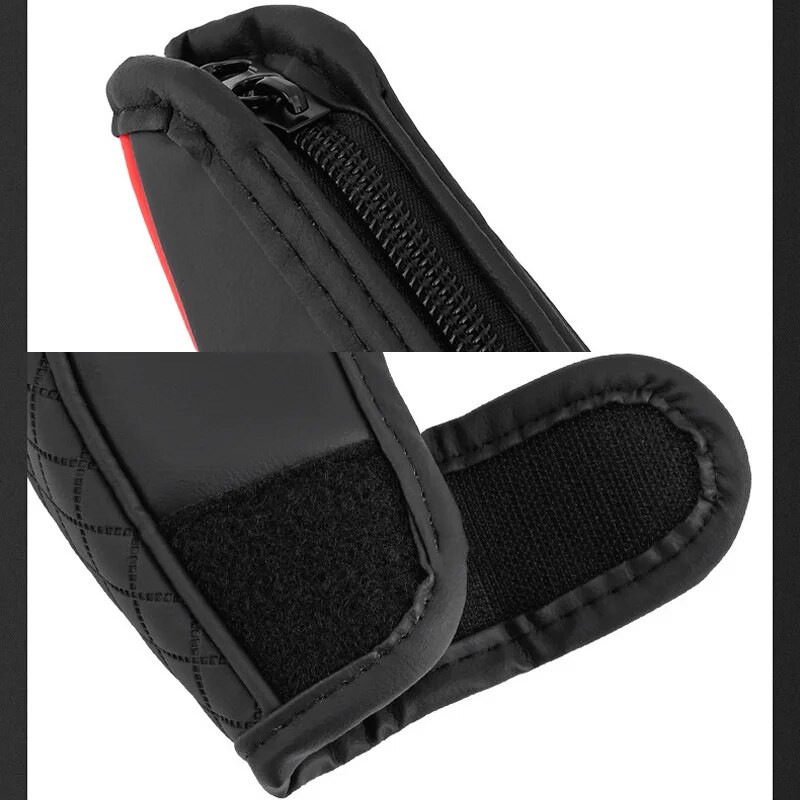 Κάλυμμα χειρολαβής αλλαγής ταχυτήτων αυτοκινήτου PU Δερμάτινο αντιολισθητικό Διακοσμητικό πόμολο αλλαγής ταχυτήτων Προστατευτικό κάλυμμα γενικής χρήσης Αξεσουάρ εσωτερικού αυτοκινήτου