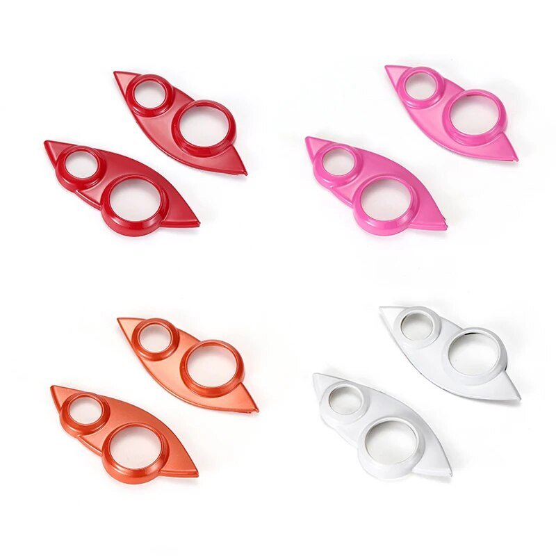 2 db autó kormánykerék gomb díszítő matrica új Mercedes Smart 453 Fortwo Forfour autótartozékokhoz belső stílus