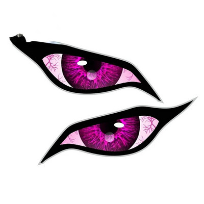 Jpct smieklīgas animācijas acu uzlīmes kemperiem, motocikliem, piezīmjdatoriem, ūdensnecaurlaidīgas uzlīmes, lai segtu skrāpējumus, 13 cm x 9,5 cm