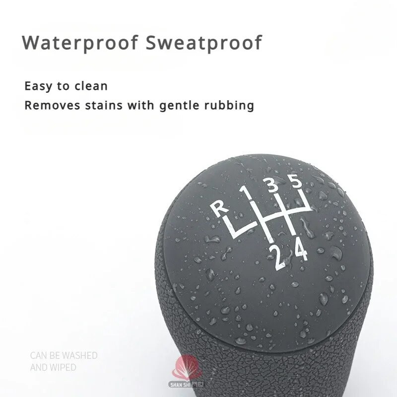 Automašīnas manuālā automātiskā silikona pārnesumu pārslēgšanas kloķa vāks, neslīdošs sviras pārslēgšanas pogas, korpusa aizsargs, trieciena stieņa apvalks priekš VW Golf Jetta