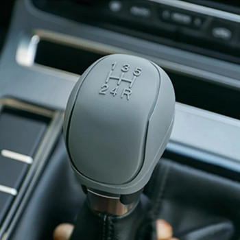 Универсален автомобилен капак на копчето за превключване на скоростите Силиконови противоплъзгащи се капаци за ръкохватки Ръчна дръжка Силиконова защита Аксесоари за автомобилен интериор