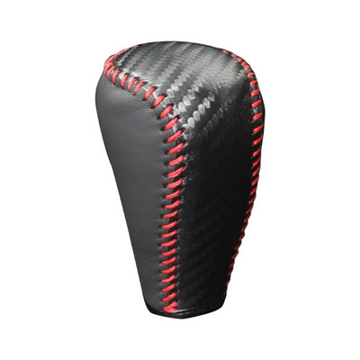 Εσωτερικό αυτοκινήτου Δερμάτινο κάλυμμα κουμπιού αλλαγής ταχυτήτων κιβωτίου ταχυτήτων Μοχλοί αλλαγής ταχυτήτων Κιβώτιο ταχυτήτων Θήκη για RAV4 2014-2019 B36B