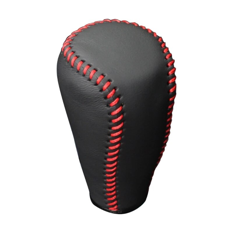 Εσωτερικό αυτοκινήτου Δερμάτινο κάλυμμα κουμπιού αλλαγής ταχυτήτων κιβωτίου ταχυτήτων Μοχλοί αλλαγής ταχυτήτων Κιβώτιο ταχυτήτων Θήκη για RAV4 2014-2019 B36B