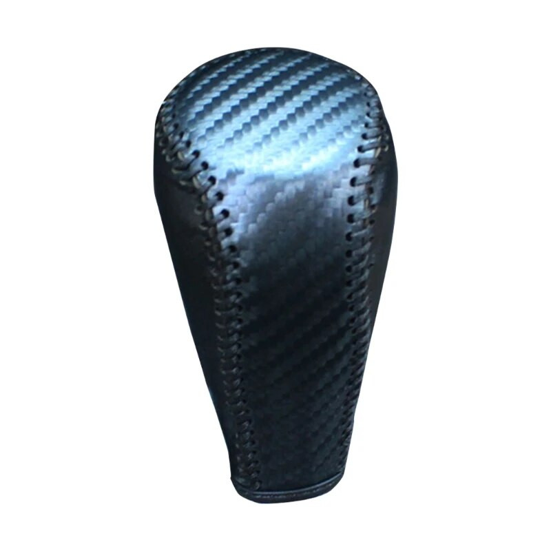 Εσωτερικό αυτοκινήτου Δερμάτινο κάλυμμα κουμπιού αλλαγής ταχυτήτων κιβωτίου ταχυτήτων Μοχλοί αλλαγής ταχυτήτων Κιβώτιο ταχυτήτων Θήκη για RAV4 2014-2019 B36B