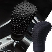 Universal Car Manual Gear Shift Cover Αντιολισθητικό πόμολο σιλικόνης Sleeve Gear Shift Grip Protective covers Εσωτερικά αξεσουάρ αυτοκινήτου