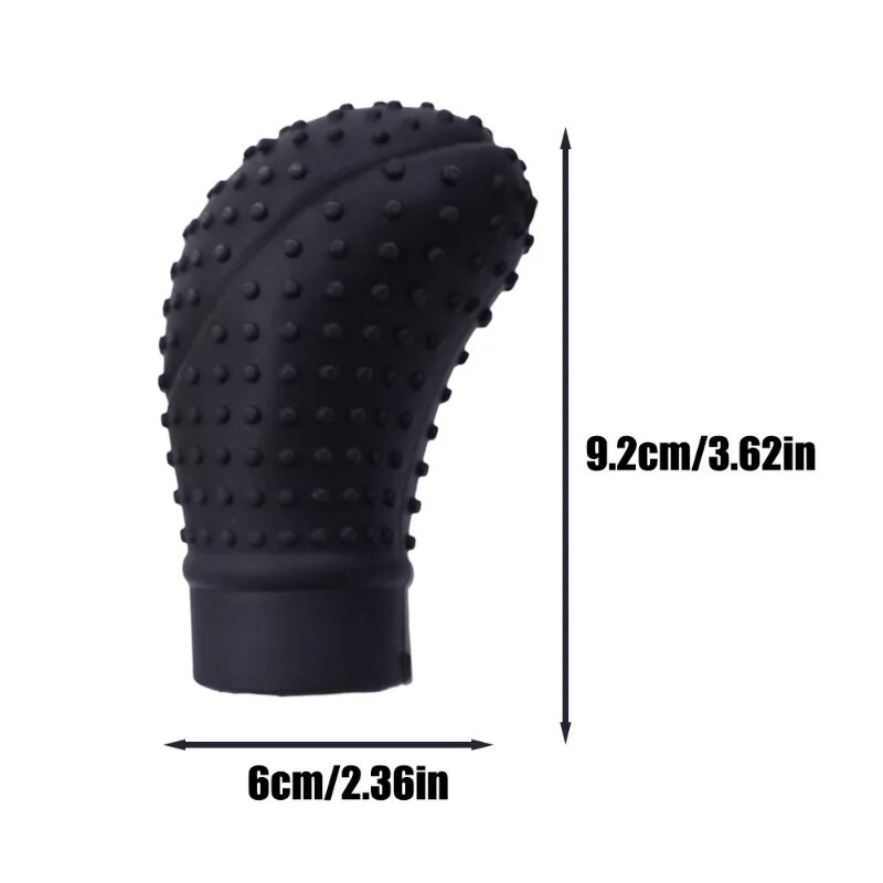Universal Car Manual Gear Shift Cover Αντιολισθητικό πόμολο σιλικόνης Sleeve Gear Shift Grip Protective covers Εσωτερικά αξεσουάρ αυτοκινήτου