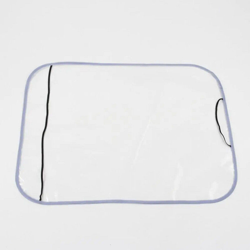 66x48cm Automašīnas sēdekļa atzveltnes aizsargapvalks Pretsitiena spilventiņš Bērniem Aizmugurējā sēdekļa atzveltnes pēdu spilventiņš Pretnetīrības spilventiņu aizsargapvalki Automašīnas piederumi