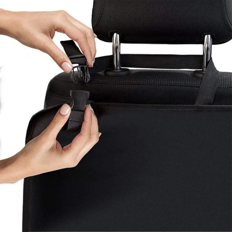 Προστατευτικό μαξιλαράκι πλάτης καθίσματος αυτοκινήτου, αδιάβροχο κατά των σκαλοπατιών, καθαρό, βρώμικο χαλάκι Κάλυμμα πλάτης καθίσματος αυτοκινήτου Εσωτερικό αξεσουάρ αυτοκινήτου