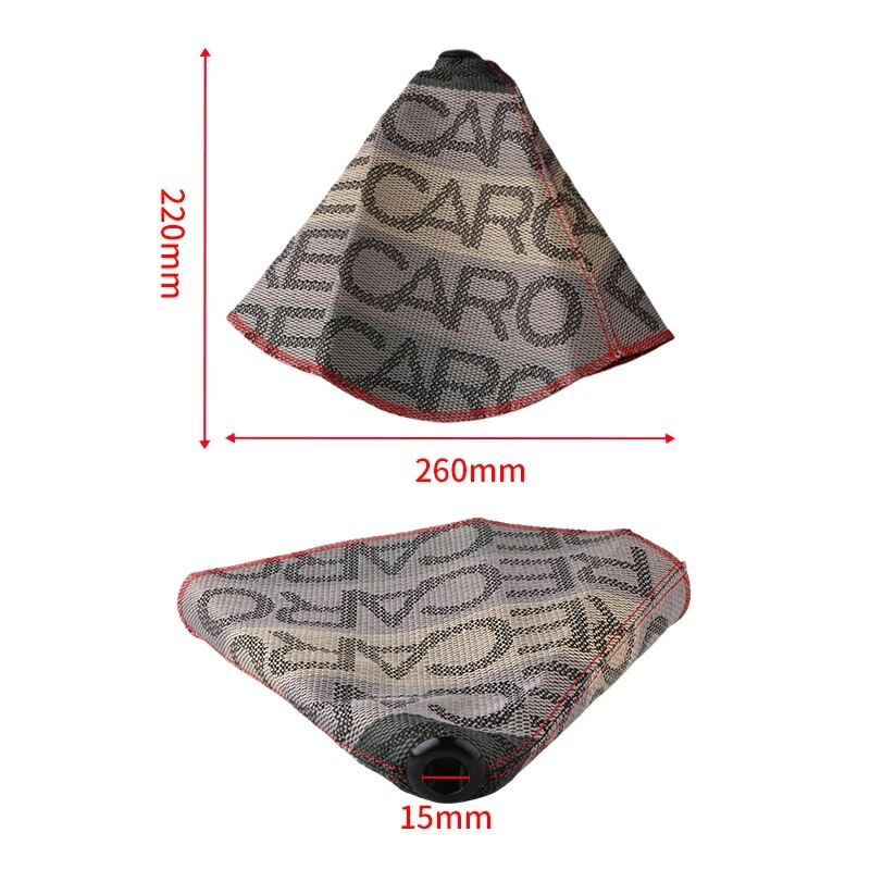 Universaalne JDM Style Bride Recaro kangast käigukangi nupp saapa kate Käigukangi kaelarihmad automaatsed lisatarvikud