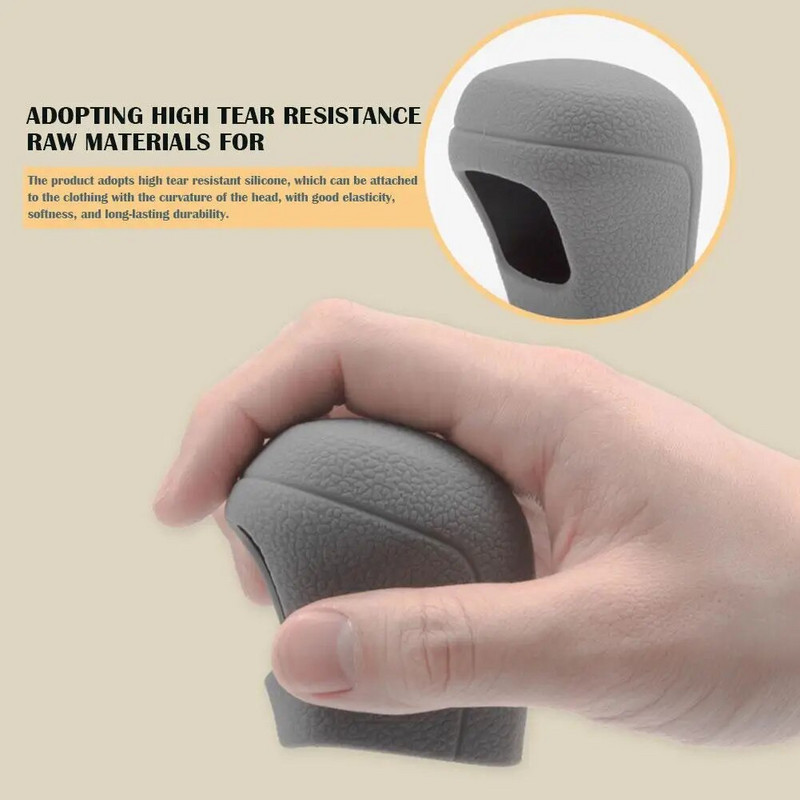  για Toyota COROLLA C HR Κάλυμμα μοχλού Thunder Shift Car Εγχειρίδιο Gear Round Σιλικόνη Αντιολισθητικά Εσωτερικά Αξεσουάρ αυτοκινήτου