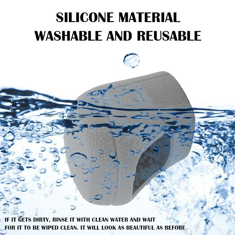  για Toyota COROLLA C HR Κάλυμμα μοχλού Thunder Shift Car Εγχειρίδιο Gear Round Σιλικόνη Αντιολισθητικά Εσωτερικά Αξεσουάρ αυτοκινήτου