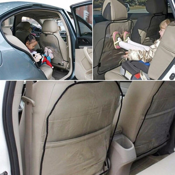 Защитно покритие за облегалката на столчето за кола PE фолио Възглавница против замърсяване, против ритници, против стъпване, защитна подложка за детска седалка Аксесоари за интериора на автомобила