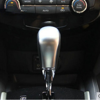Αυτοκόλλητο κάλυμμα χειροσφαίρισης κουμπιού αλλαγής ταχυτήτων αυτοκινήτου για αξεσουάρ Nissan X-trail T32 Qashqai J11 Rogue Murano AT 2014 - 2018
