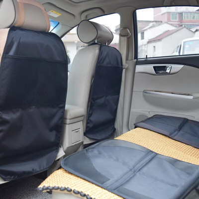 Car Seat Back Anti Kicking Pad for Children Car Rear Seat Back Scuff Dirty Protection Cover for Kids Car Accessories Interior