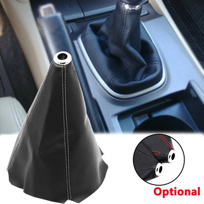Gear Shift Knob For Chevrolet Lanos Daewoo Sens ZAZ Chance Gaiter Leather MT 5 Speed Cover Collar Boot Protector Case Sleeve