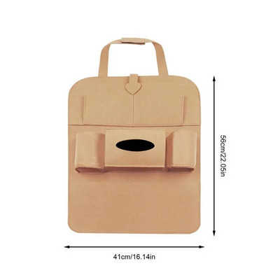 Automašīnas bagāžnieka organizatora glabāšanas soma Regulējama aizmugurējā sēdekļa uzglabāšanas soma Neto ietilpība Daudzfunkcionāls Oksfordas automašīnas sēdekļa atzveltnes organizators