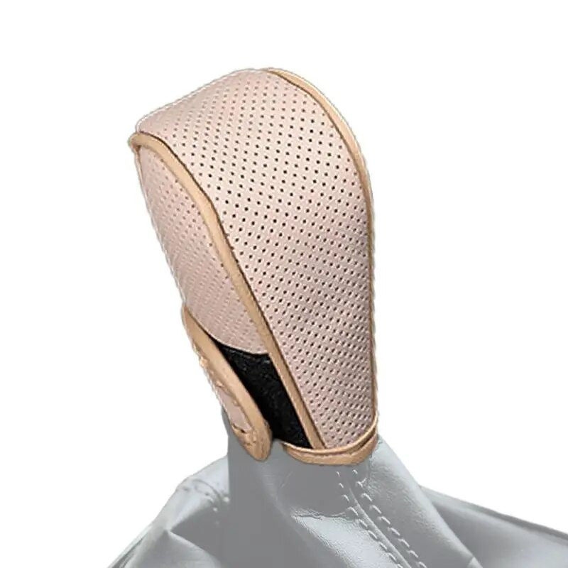 Automašīnas ātrumkārbas pārsegs Universāls pretslīdes pārslēga pārsegs PU ādas nodilumizturīgs zobrata stieņa pārsegs Automašīnas pārslēga aizsargs