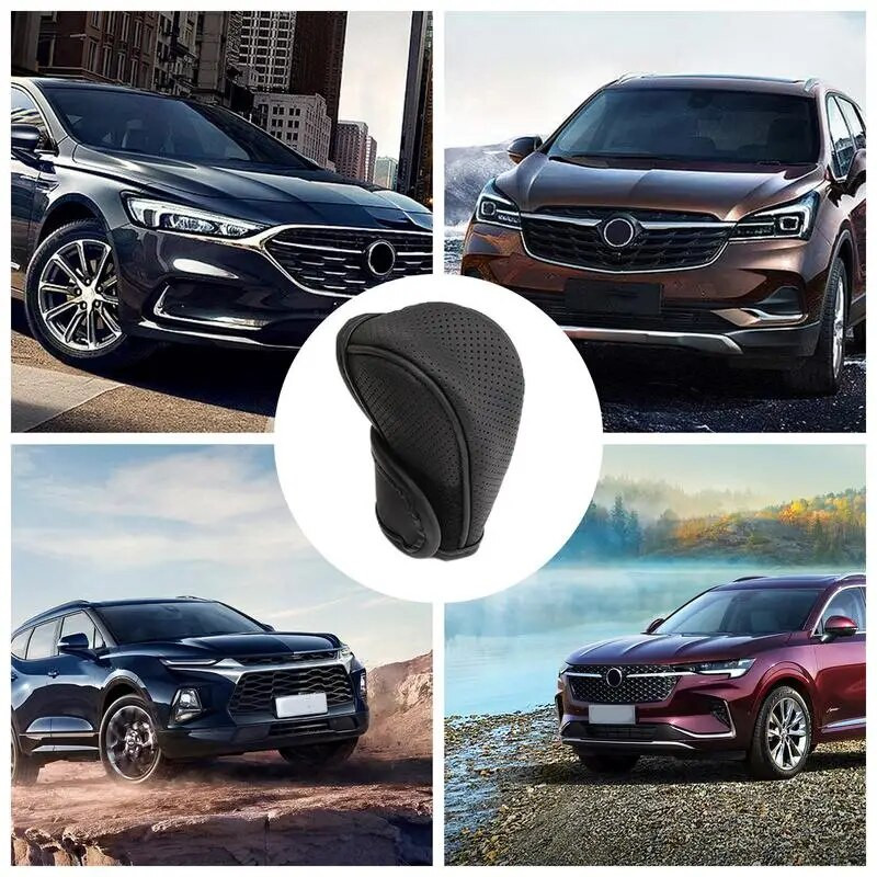 Automašīnas ātrumkārbas pārsegs Universāls pretslīdes pārslēga pārsegs PU ādas nodilumizturīgs zobrata stieņa pārsegs Automašīnas pārslēga aizsargs