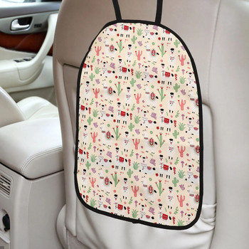 Προστατευτικό πλάτης για κλωτσιές καθίσματος Πατάκια πίσω καθίσματος αυτοκινήτου για παιδιά Παιδιά Pu Anti-kick Automotive