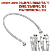 39-150 cm mootorratta piduriõli voolik piduritoru universaalne mootorratta roostevabast terasest põimitud torujuhe Latiguillo Freno Moto