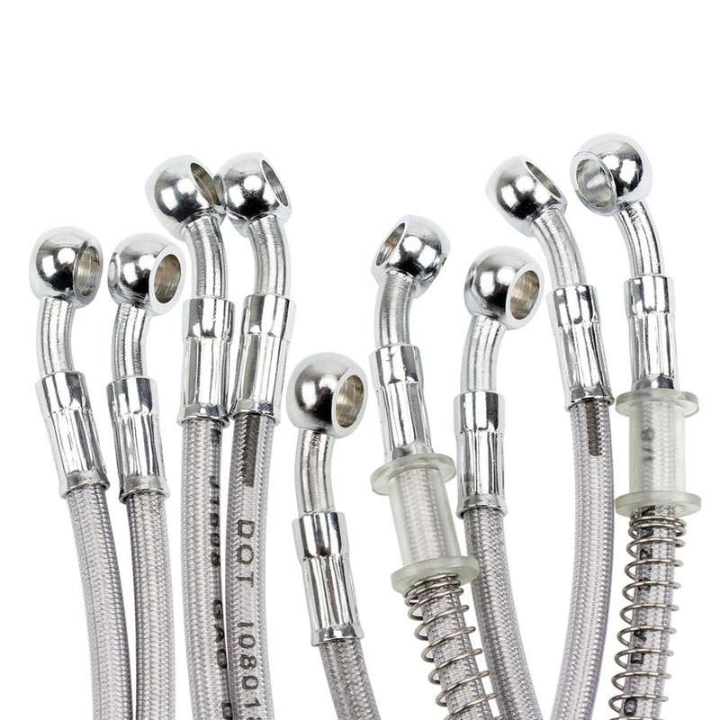 39-150 cm mootorratta piduriõli voolik piduritoru universaalne mootorratta roostevabast terasest põimitud torujuhe Latiguillo Freno Moto