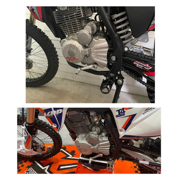 Πτυσσόμενος μοχλός αλλαγής ταχυτήτων αλουμινίου για ZongShen BSE Kayo Xmotos Apollo J1 J2 250cc Dirt Pit Bike ATV T2 T4 Motocross