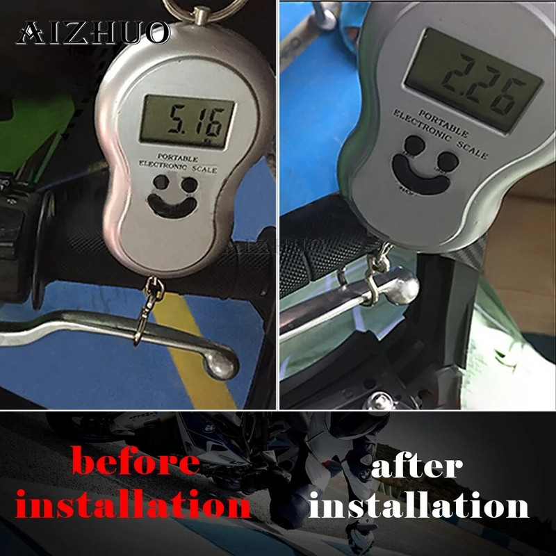 Mootorratta CNC-alumiiniumist trikisiduri hoova lihtne tõmbekaabli süsteem Kawasaki 1000 Z1000SX 1000 Tourer Z900RS Z750R jaoks