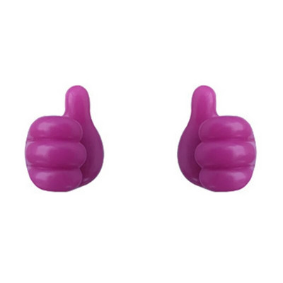 Rokas formas gumijas turētājs brilles Kabelis Strāvas vada uzlādes līnija Pašlīmējoša mini āķis Automašīnas glabātuves organizators Sīkrīku rotājumi