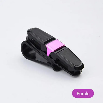 Brilles Klips Auto Automašīnas Saulessargs Briļļu kronšteins Sievietēm Vīrieši Briļļu Turētājs Auto salona Aksesuāri